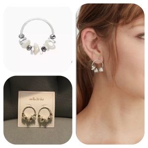 Stella & Dot Rumi Hoop Earrings